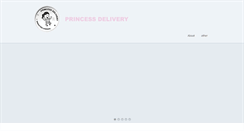 Desktop Screenshot of princessdelivery.com